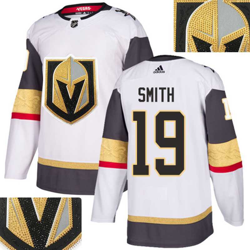 Vegas Golden Knights #19 Reilly Smith White With Special Glittery Logo Adidas Jersey,We sell and wholesale Vegas Golden Knights #19 Reilly Smith White With Special Glittery Logo Adidas Jersey on line form chian!